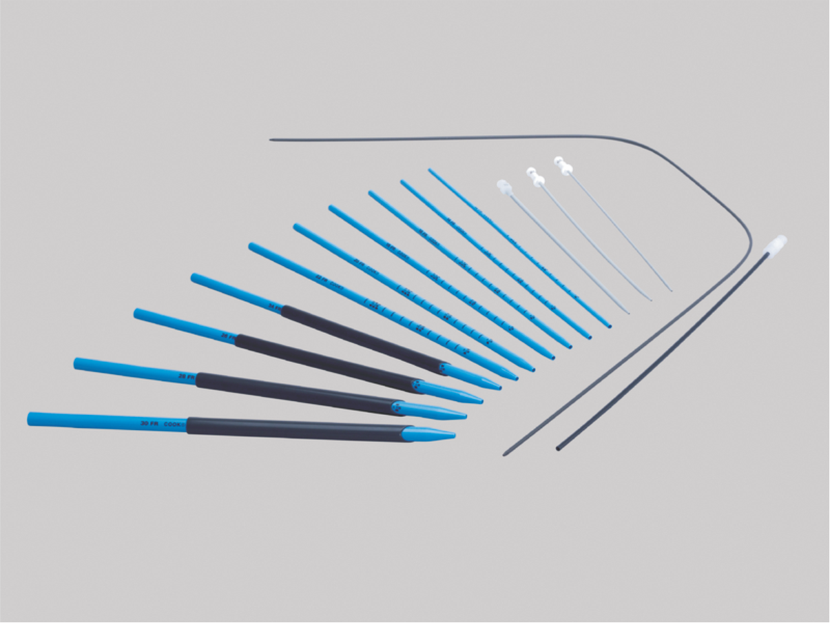 Dụng cụ nong và ống thông thận Amplatz