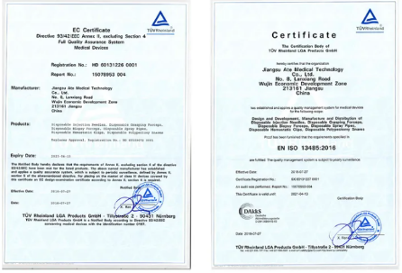 ISO9001 and ISO13485 ISO9001 và ISO13485